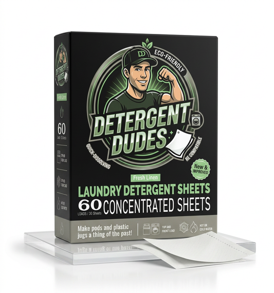 Detergent Dudes Laundry Detergent Sheets